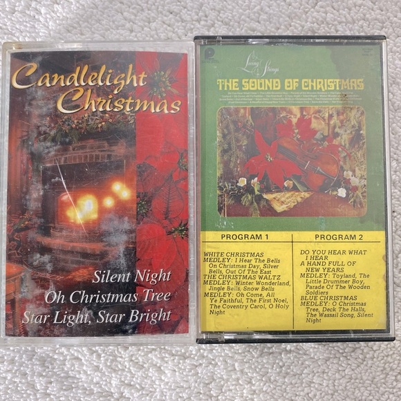 Vintage Holiday Christmas Music Cassette Tapes X12 - Picture 8 of 15